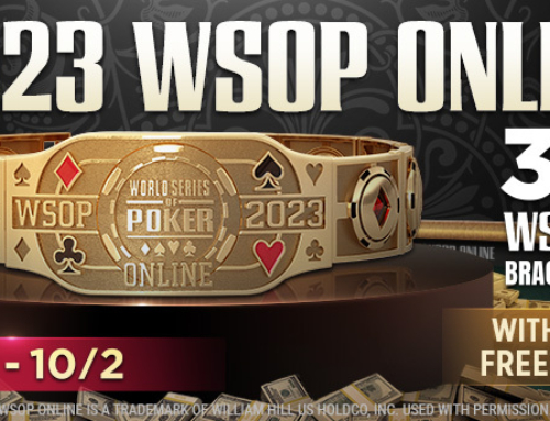 WSOP Online del 20 de agosto al 2 de octubre de 2023, presentado por GGPoker