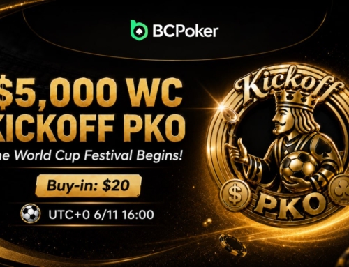 BCPoker lanza la Serie de la Copa del Mundo con torneos gratuitos y torneos con premios garantizados
